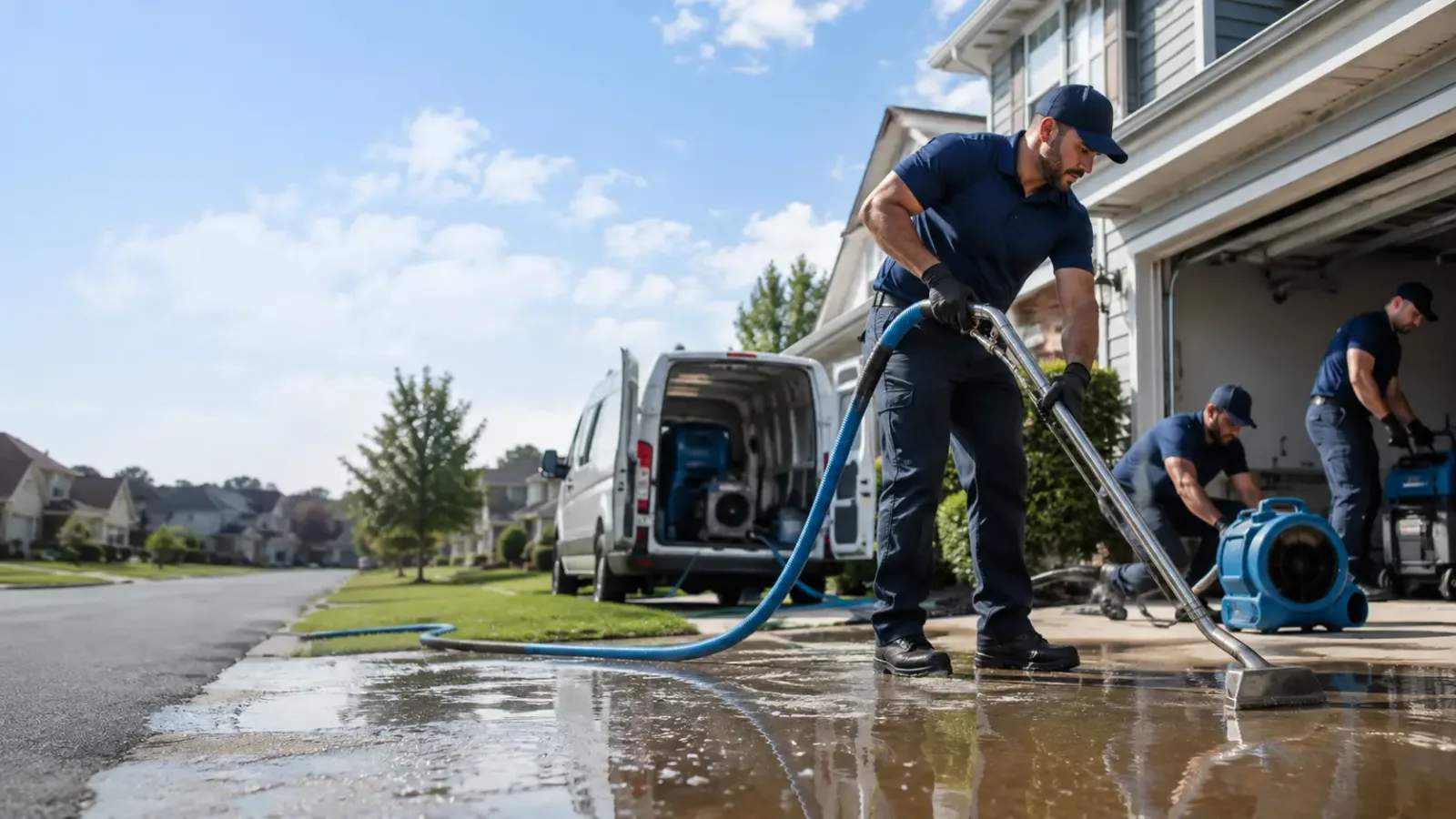 Flood Damage Restoration in Meriden, KS